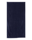 Q-Tees - Velour Beach Towel - QV3060