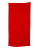 Q-Tees - Velour Beach Towel - QV3060