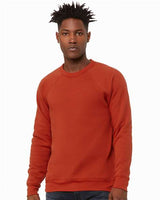 BELLA + CANVAS - Unisex Sponge Fleece Raglan Crewneck Sweatshirt - 3901