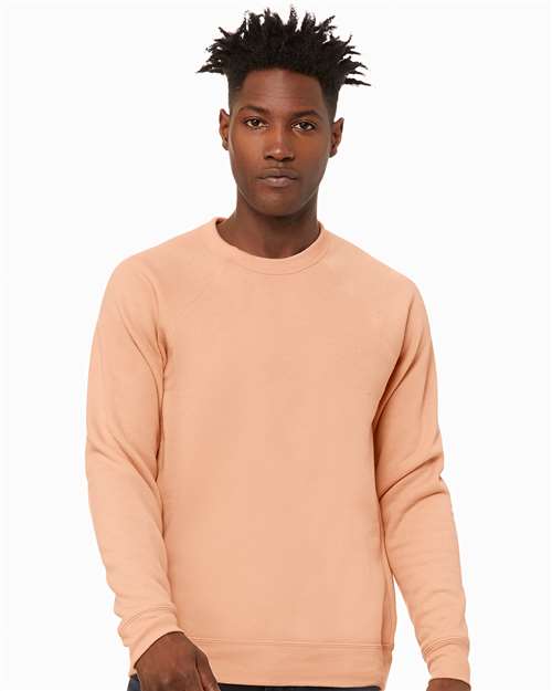 BELLA + CANVAS - Unisex Sponge Fleece Raglan Crewneck Sweatshirt - 3901