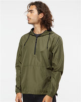Independent Trading Co. - Unisex Lightweight Quarter-Zip Windbreaker Pullover Jacket - EXP54LWP