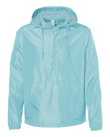 Independent Trading Co. - Unisex Lightweight Quarter-Zip Windbreaker Pullover Jacket - EXP54LWP