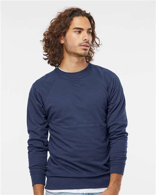 Independent Trading Co. - Unisex Icon Lightweight Loopback Terry Crewneck Sweatshirt - SS1000C
