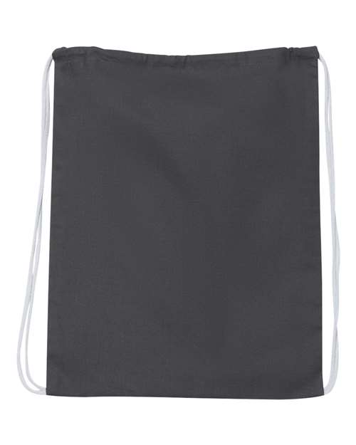 Q-Tees - Economical Cotton Drawstring Bag - Q4500