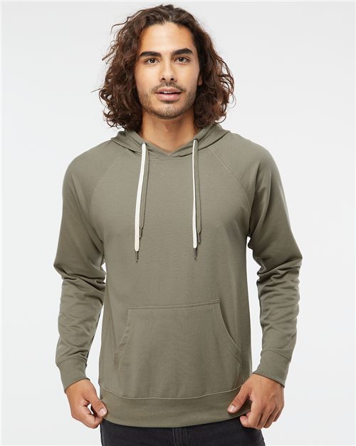 Independent Trading Co. - Unisex Icon Lightweight Loopback Terry Hooded Sweatshirt - SS1000