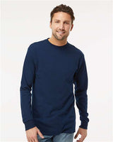 M&O - Unisex Gold Soft Touch Long Sleeve T-Shirt - 4820M
