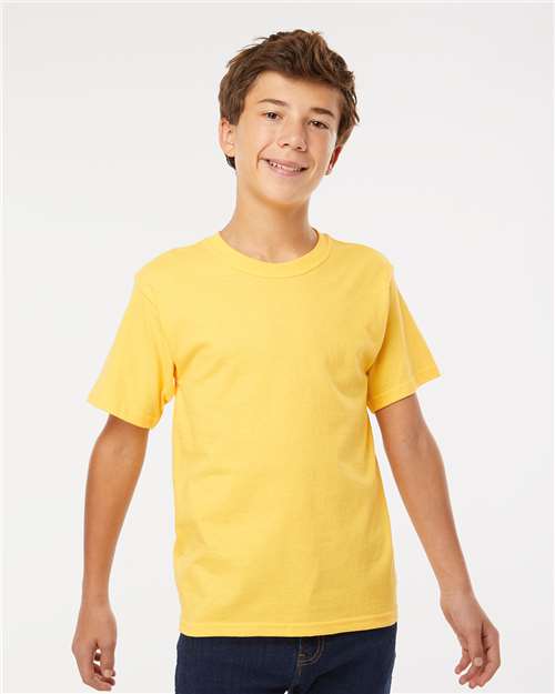 M&O - Youth Gold Soft Touch T-Shirt - 4850M