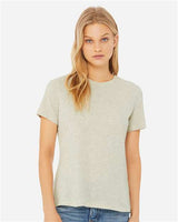 BELLA + CANVAS - Women’s Relaxed Fit Heather CVC Tee - 6400CVC