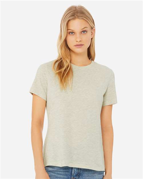 BELLA + CANVAS - Women’s Relaxed Fit Heather CVC Tee - 6400CVC