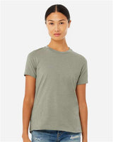 BELLA + CANVAS - Women’s Relaxed Fit Heather CVC Tee - 6400CVC