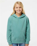 Independent Trading Co. - Youth Midweight Pigment-Dyed Hooded Sweatshirt - PRM1500Y