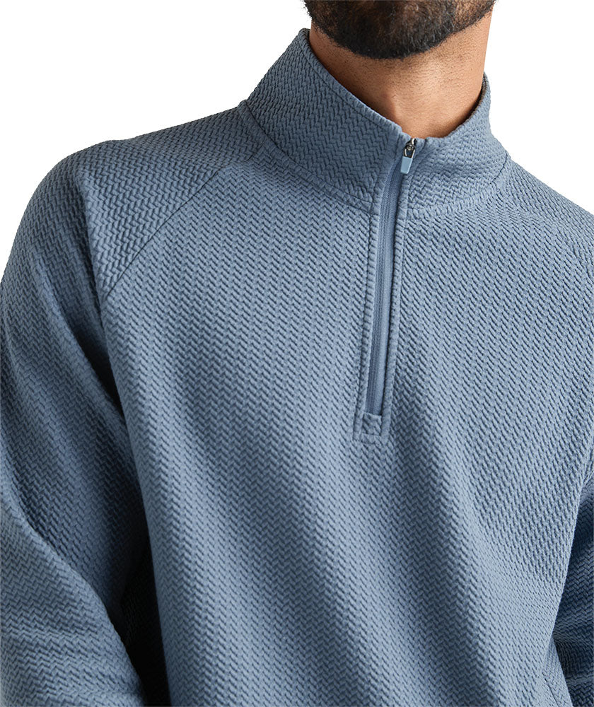 - Men's TexturKnit™ Quarter Zip Pullover -
