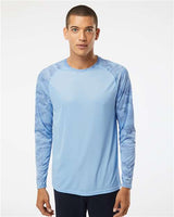 Paragon - Unisex Cayman Performance Camo Colorblocked Long Sleeve T-Shirt - 216P