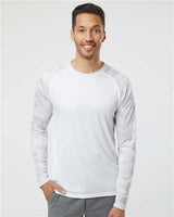 Paragon - Unisex Cayman Performance Camo Colorblocked Long Sleeve T-Shirt - 216P