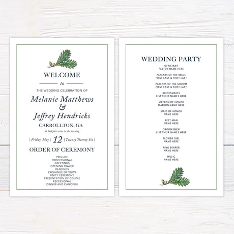 Acorn Invitations - goprintplus