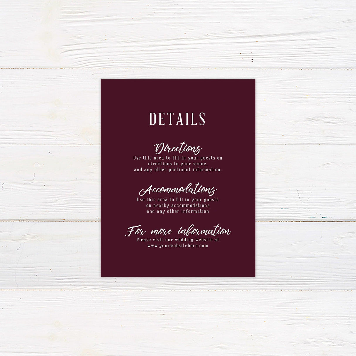 Ampersand Invitations - goprintplus