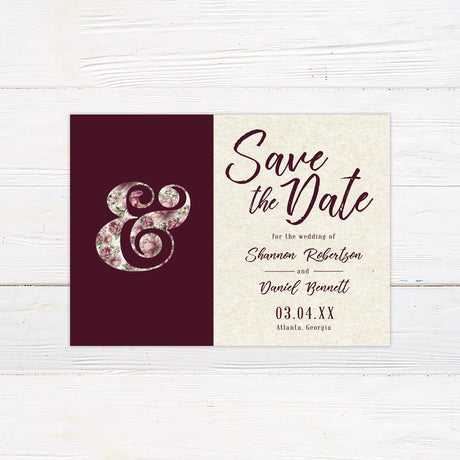 Ampersand Invitations - goprintplus