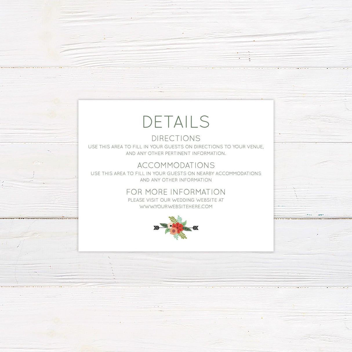 Animated Floral Detail Cards - goprintplus