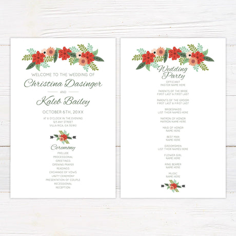 Animated Floral Invitations - goprintplus