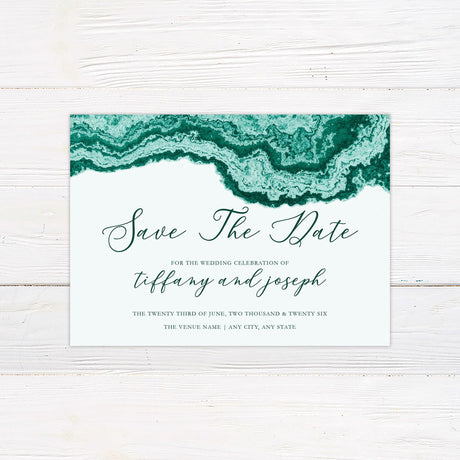 Aqua Tide Invitations - goprintplus