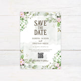 Arched Botanicals Invitations - goprintplus