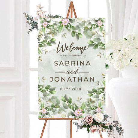 Arched Botanicals Invitations - goprintplus