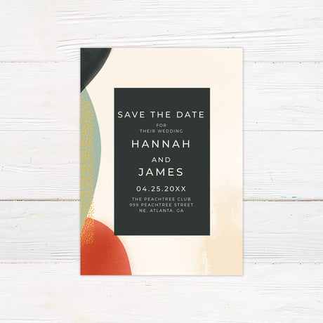 Artistic Frame Save The Date - goprintplus