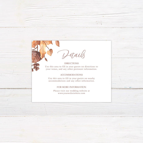 Autumn Leaves Invitations - goprintplus