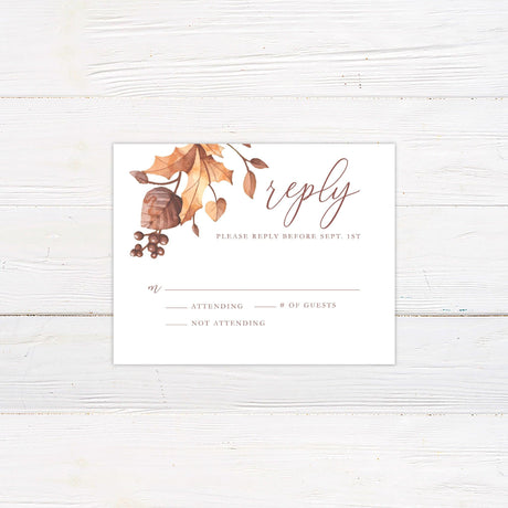 Autumn Leaves Invitations - goprintplus