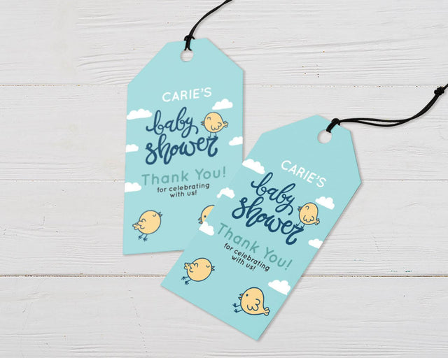 Baby Bird Favor Tags - goprintplus