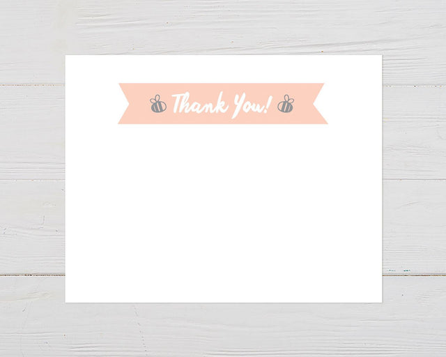 Baby Bumblebee Thank You Card - goprintplus