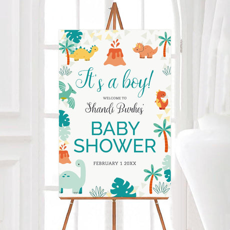 Baby Dinosaurs Shower - goprintplus