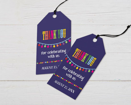 Fiesta Favor Tags - goprintplus