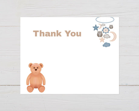 Baby Toys Thank You Card - goprintplus