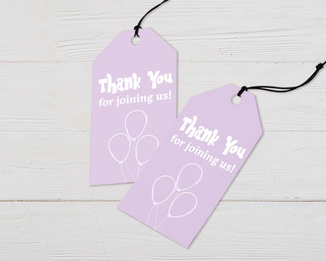 Balloon Outline Favor Tags - goprintplus