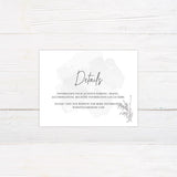 Bamboo Wash Invitations - goprintplus