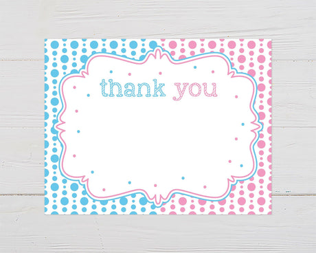 Beards or Bows Thank You Card - goprintplus