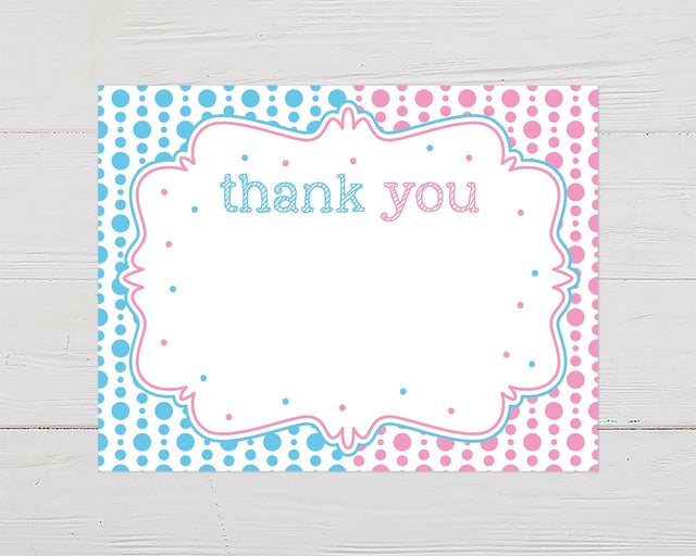 Beards or Bows Thank You Card - goprintplus