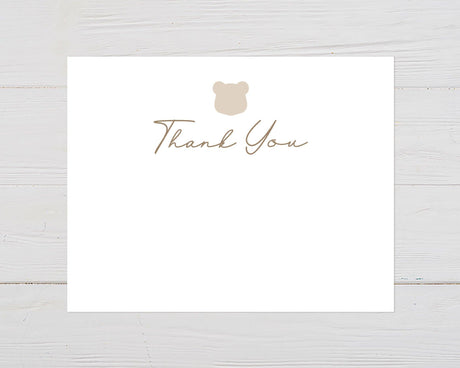 Bearly Wait Thank You Card - goprintplus