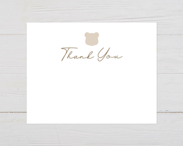 Bearly Wait Thank You Card - goprintplus