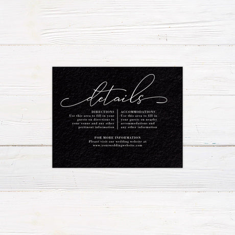 Beautifully Written Script Invitations - goprintplus