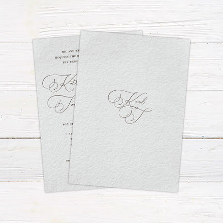 Beautifully Written Script Invitations - goprintplus