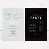 Beautifully Written Script Invitations - goprintplus