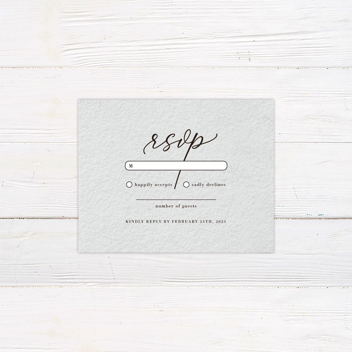 Beautifully Written Script Invitations - goprintplus