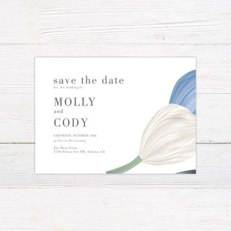 Big Floral Invitations - goprintplus