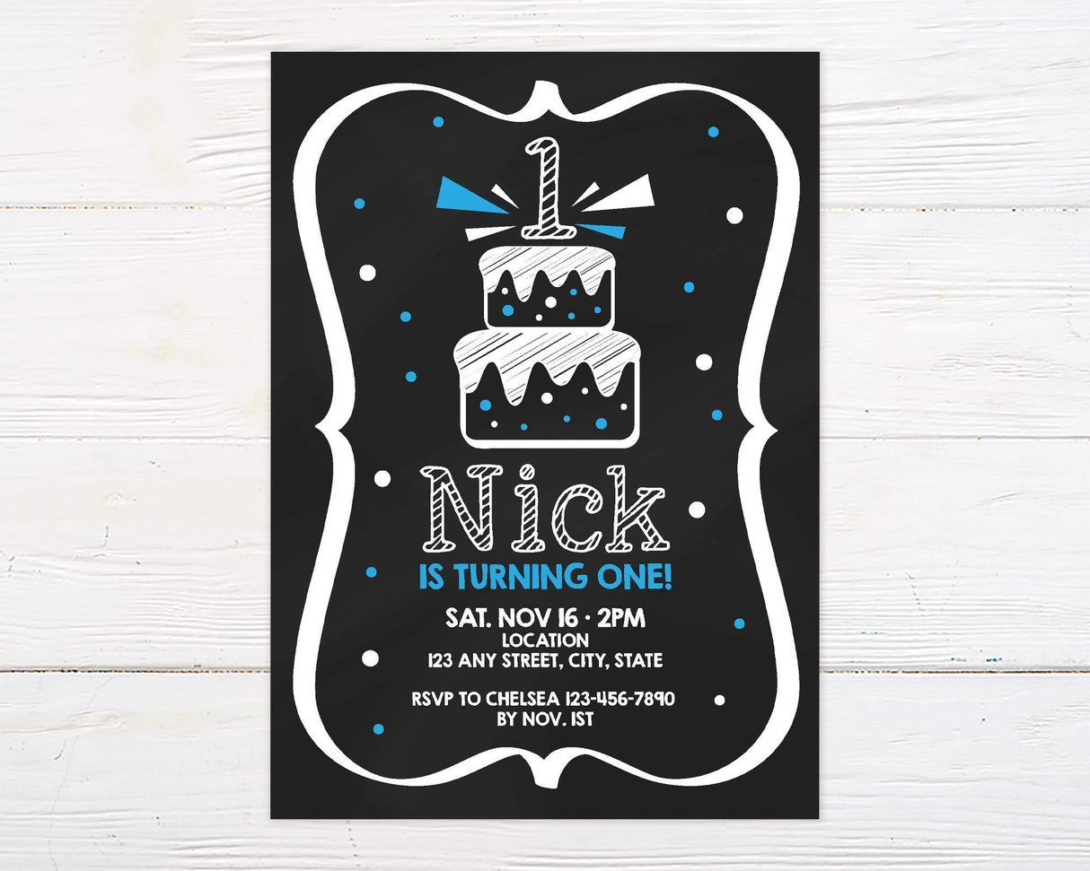 Birthday Cake Invitation - goprintplus