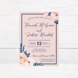 Blissful Peonies Invitations - goprintplus