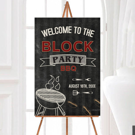 BBQ Block Party Invitation - goprintplus