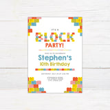 Block Party Invitation