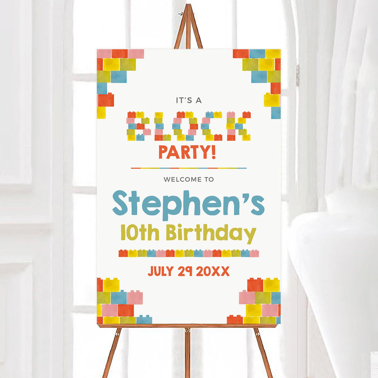 Block Party Invitation